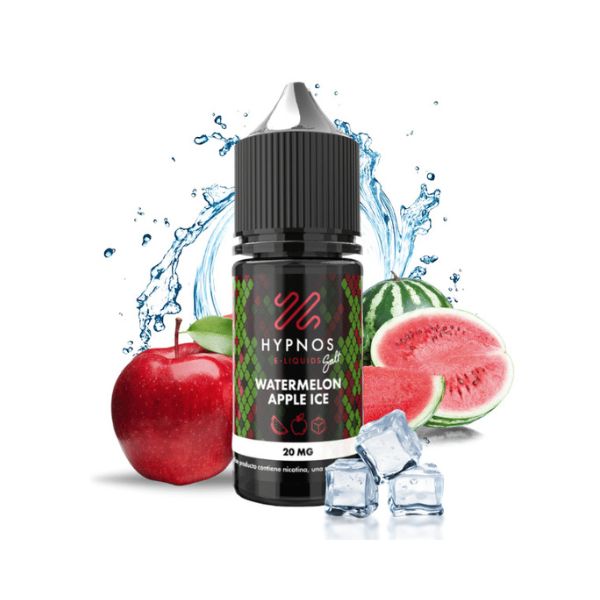 Hypnos Salt - Watermelon Apple Ice (Maçã e Melancia Ice) - 30ml - NicSalt
