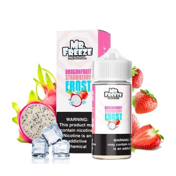Mr. Freeze - Dragonfruit Strawberry Frost (Pitaia e Morango Ice) - Freebase 100ml