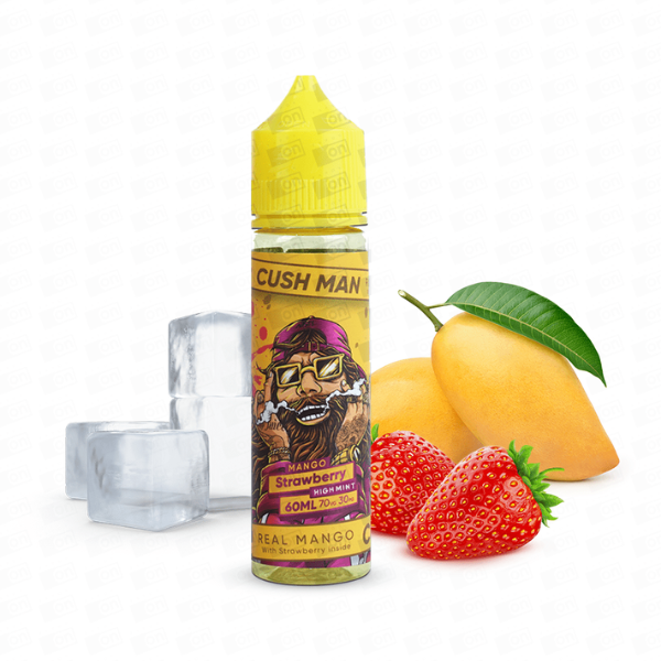Nasty - Cush Man Strawberry HIGH MINT - 60ml - Freebase