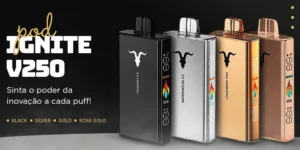 Ignite V250 Rose Edition - 25000 Puffs - Pod Descartável