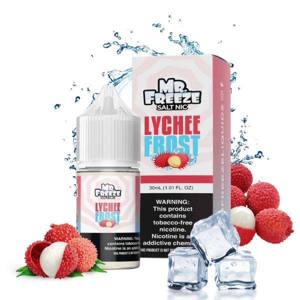 Mr. Freeze - Lychee Frost (Lichia) - 30ml - NicSalt: O Sabor Exótico da Lichia com um Toque Gélido