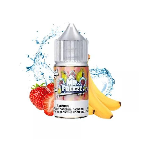 Mr. Freeze - Strawberry Banana Frost (Morango e Banana) - 30ml - NicSalt