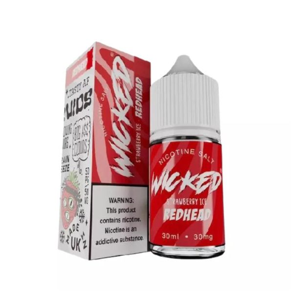 Wicked Salt - Strawberry Ice (Morango Gelado) - 30ml - Nicsalt