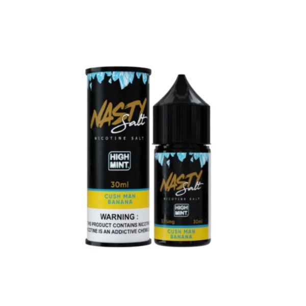 Nasty Salt - Cush Man Banana HIGH MINT (Manga e Banana) - 30ml - NicSalt - Imagem 2