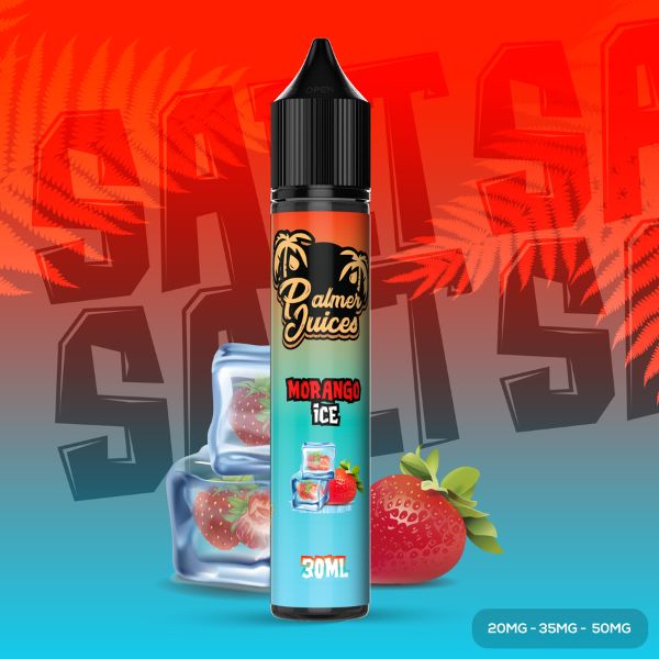 Morango Ice - Palmer Juice NicSalt 30ml