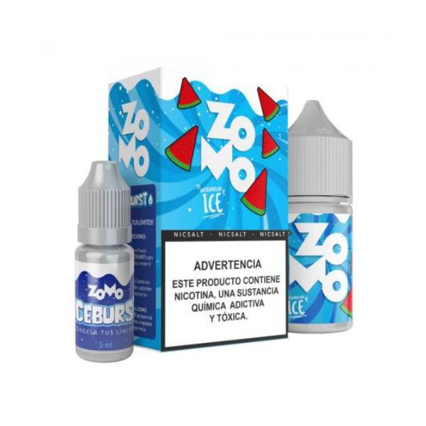 Zomo Salt Ice Burst - Watermelon Ice (Melancia) - 30 ml