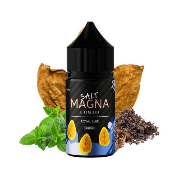 Magna - Royal Blue (Tabaco e Menta) - 30ml - Nicsalt