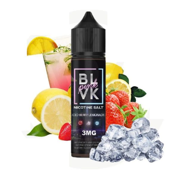 BLVK Pink - Iced Berry Lemonade - 60ml - Freebase