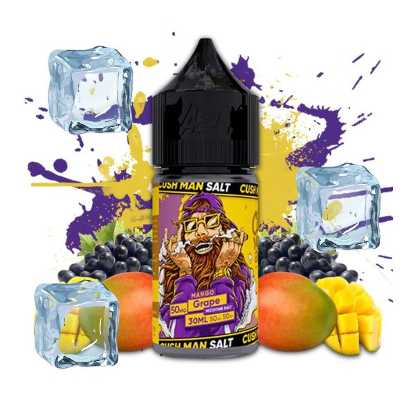 Nasty Salt - Cush Man Grape HIGH MINT - 30ml - NicSalt