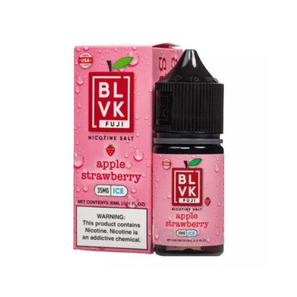 BLVK Salt Fuji - Apple Strawberry (Maçã e Morango) - 30ml - NicSalt
