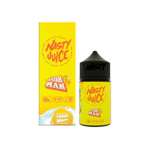 Nasty - Cush Man High Mint (Manga Ice) - 60ml - Freebase