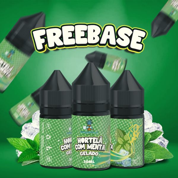 Pineapple Juice - Hortelã com menta Gelado - Freebase
