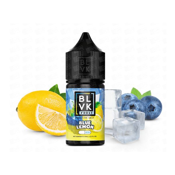 BLVK Salt Frost - Blue Lemon Ice (Blueberry e Limão) - 30ml - NicSalt