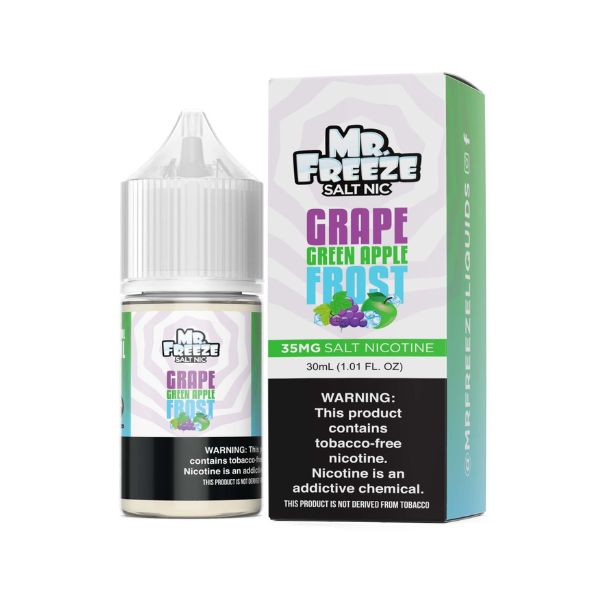 Mr. Freeze - Grape Green Apple Frost (Uva e Maçã Verde) - 30ml - NicSalt