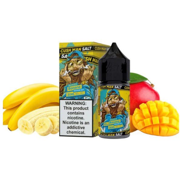 Nasty Salt - CushMan Banana (Manga e Banana)- 30ml - NicSalt