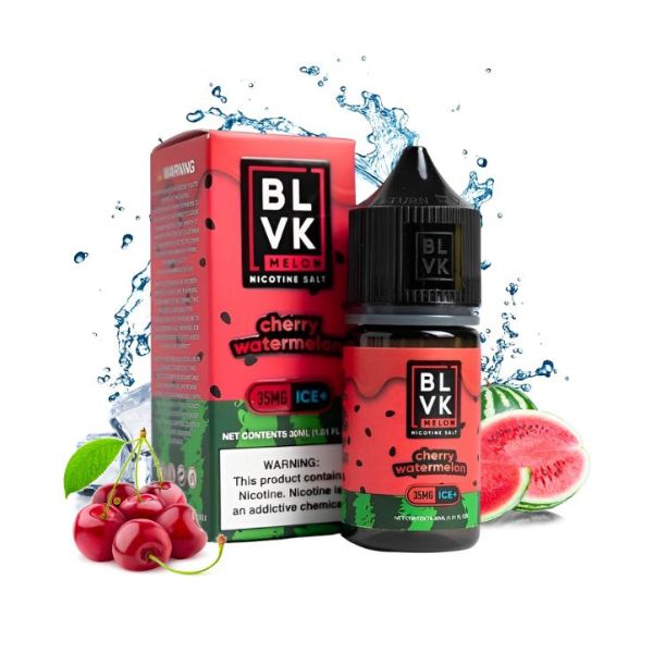 BLVK Salt Melon - Cherry Watermelon Ice (Cereja e Melancia) - 30ml - NicSalt