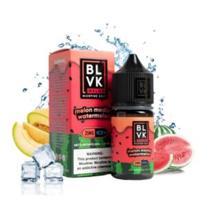 BLVK Salt Melon - Melon Medley Watermelon Ice (Melão e Melancia) - 30ml - NicSalt