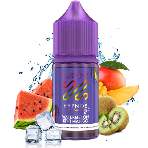 Hypnos Salt - Watermelon Kiwi Mango (Melancia , Kiwi e Manga) - 30ml - NicSalt