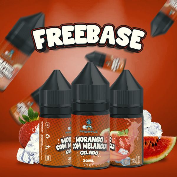 Pineapple Juice - Morango com Melancia Gelada - Freebase