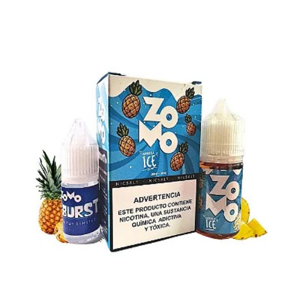 Zomo Salt Ice Burst - Pineapple Ice (Abacaxi) - 30 ml