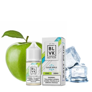 BLVK Salt Plus - Sour Apple (Maçã Verde) - NicSalt 30ml