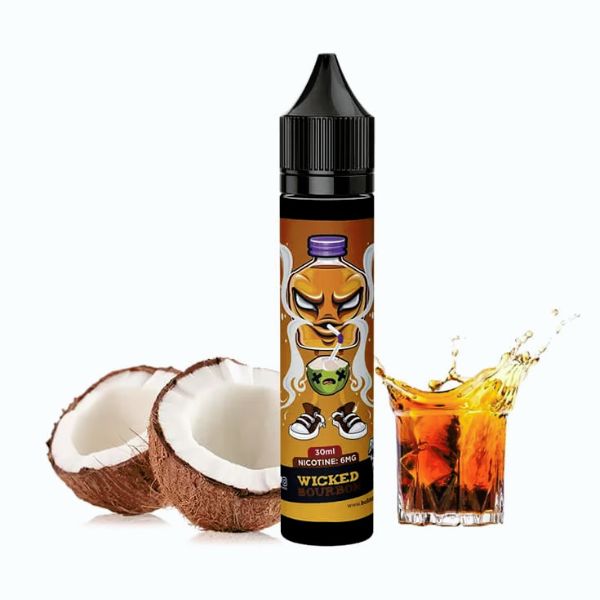 Bulldogs - Wicked Bourbon (Whisky e Coco) - 30ml - Freebase