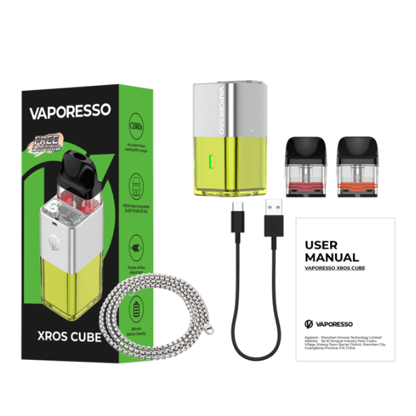 Kit Xros Cube - Pod system recarregável - Vaporesso - Imagem 8