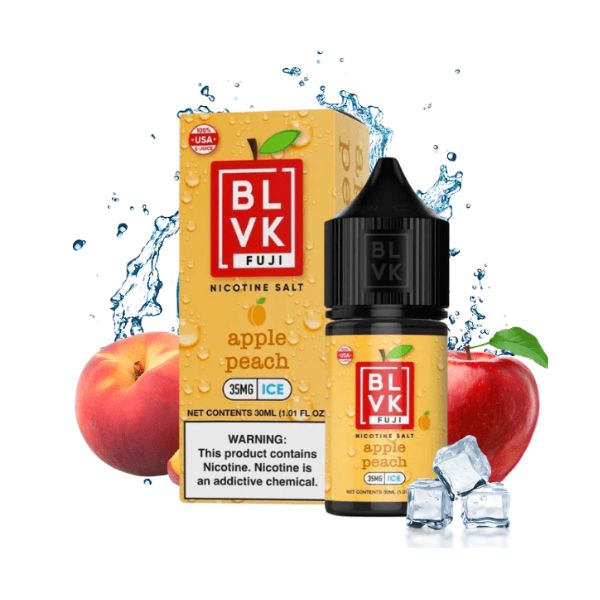 BLVK Salt Fuji - Apple Peach Ice (Maçã) - 30ml - NicSalt
