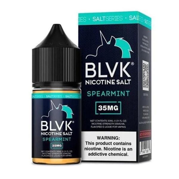 BLVK Salt Series - Spearmint (Hortelã e Menta Ice) - 30ml - NicSalt