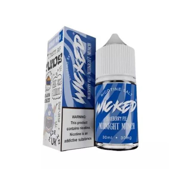 Wicked Salt - Blueberry Pie (Torta de Blueberry) - 30ml - Nicsalt