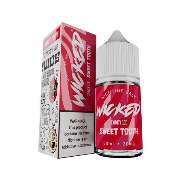 Wicked Salt - Candy Ice (Doces e Balas) - 30ml - Nicsalt