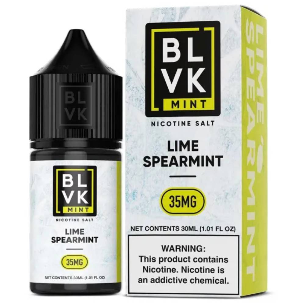 BLVK Salt Mint - Lime Spearmint (Lima e Menta) - 30ml - NicSalt