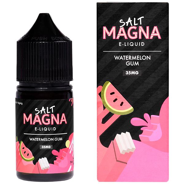Magna - Watermelon Gum (Chiclete de Melancia)- 30ml - Nicsalt
