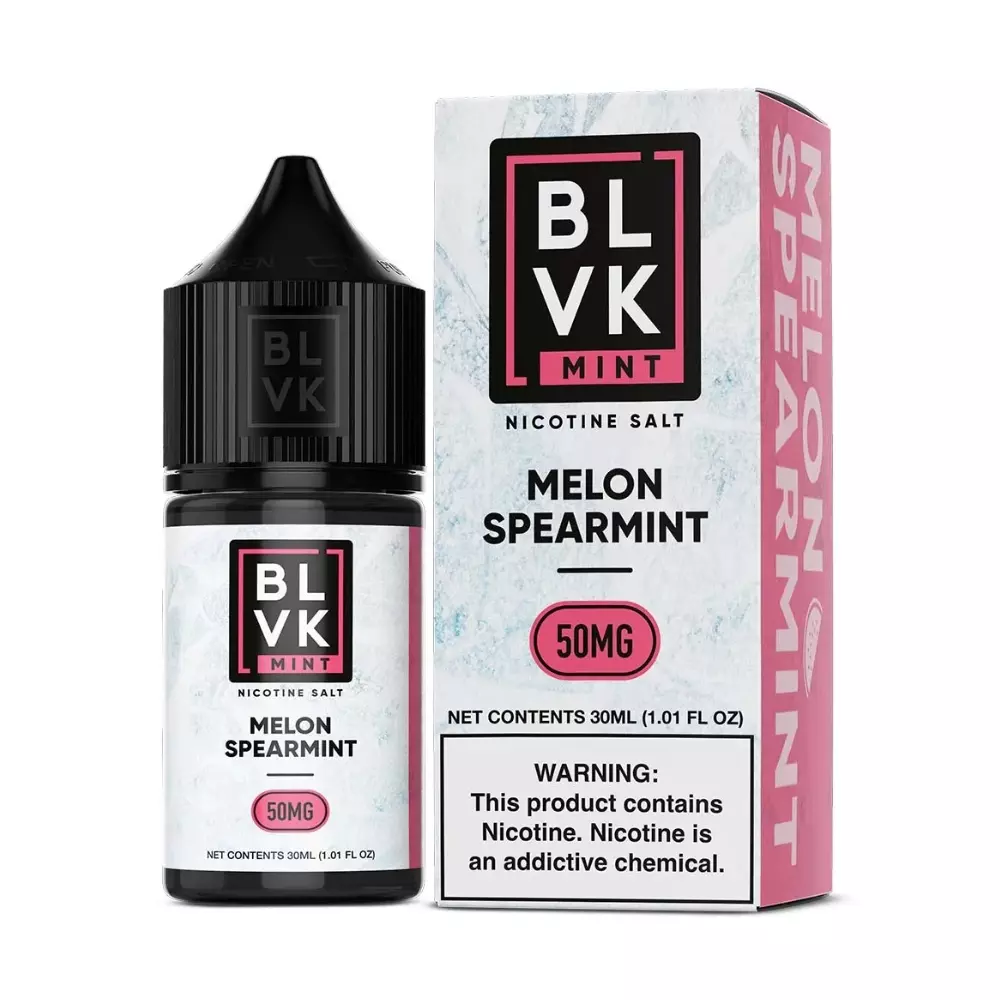 BLVK Salt Mint - Melon Spearmint (Melão e Menta) - 30ml - NicSalt