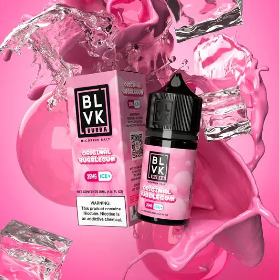 BLVK Salt Bubba - Original Bubblegum (Chiclete de Tutti-Futtti) - 30ml - NicSalt
