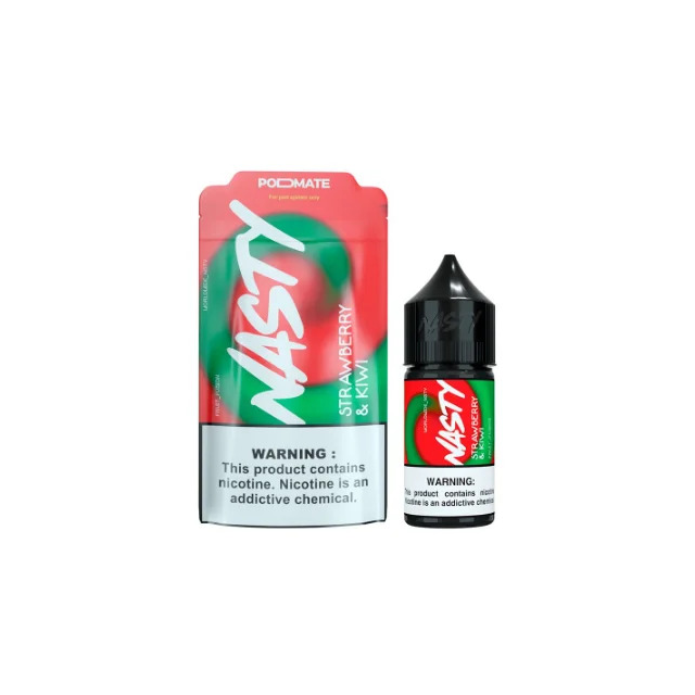 Nasty Strawberry & Kiwi(Morango e Kiwi) - NicSalt - Imagem 2