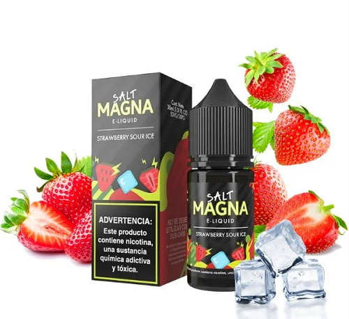 Magna - Strawberry Sour Ice (Morango Gelado)- 30ml - Nicsalt