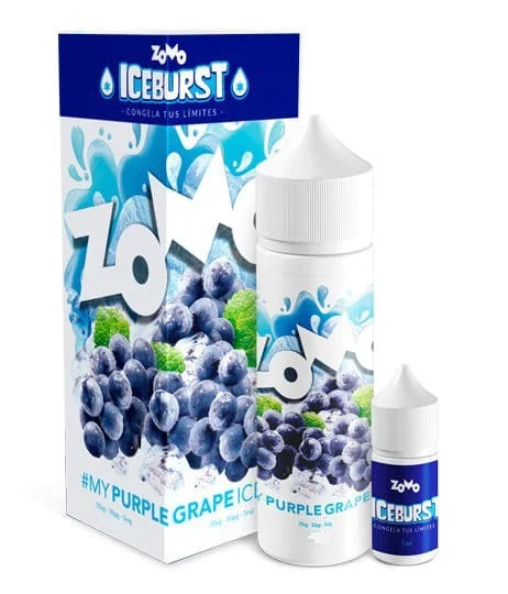 Zomo IceBurst - Purple Grape Ice (Uva Gelada) - 60ML