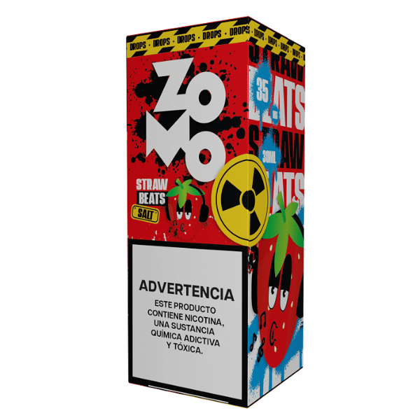 Zomo - Straw Beats (Morango e Frutas Vermelhas) - 30ml - Nicsalt