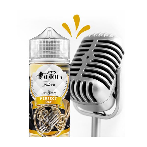 Juice Radiola - Perfect Day (Cappuccino e Doce de Leite) - 100 ml - Freebase