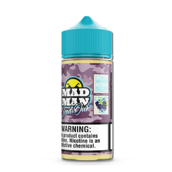 Juice Madman Blackberry Ice (Amora) 100ml - Freebase