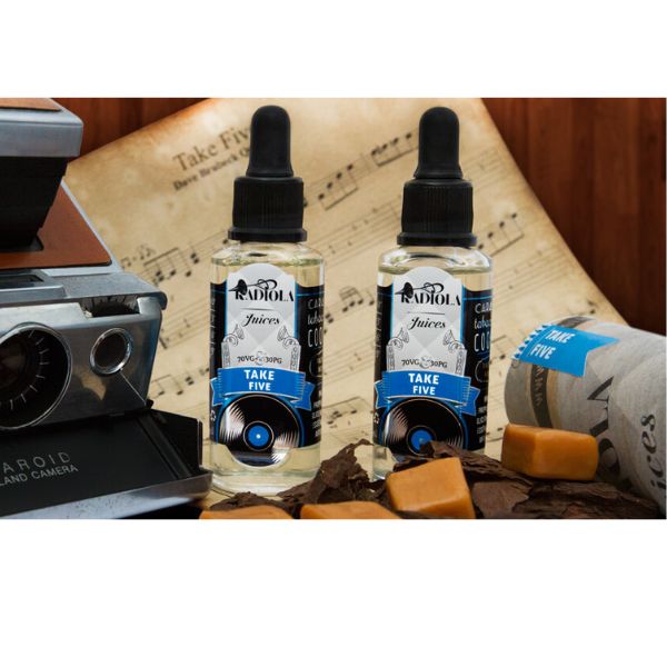 Juice Radiola - Take Five (Tabaco e notas de caramelo) - 30 ml - Freebase - Imagem 2
