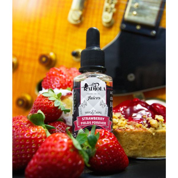Juice Radiola - Strawberry Fields Forever (Morango e baunilha) 30ml - Freebase - Imagem 2