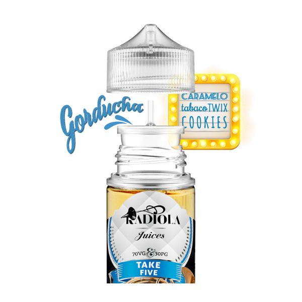 Juice Radiola - Take Five (Tabaco e notas de caramelo) - 100ml - Freebase - Imagem 2