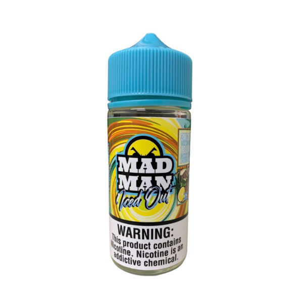 Juice Madman Pineapple Lemon Mint Ice (Abacaxi, Limão e Menta) 100ml - Freebase