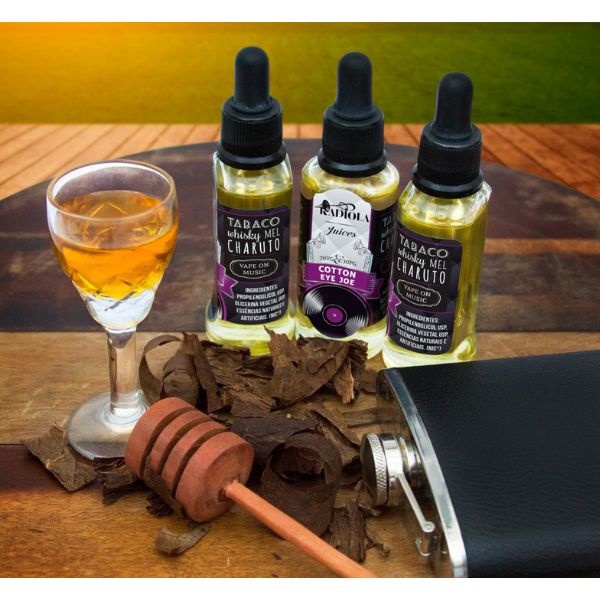 Juice Radiola - Cotton Eye Joe (Jack Daniel’s e Tabaco) - 30 ml - Freebase - Imagem 2
