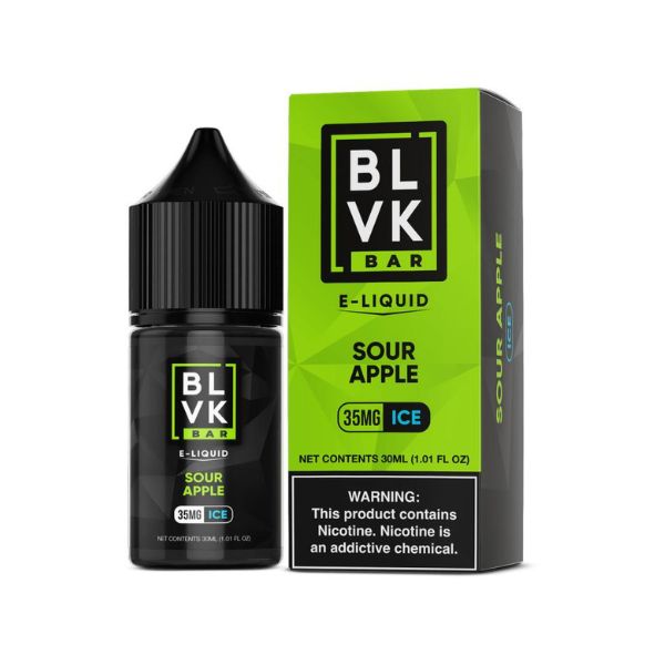 BLVK Salt Bar - Sour Apple (Maçã) - 30ml - NicSalt
