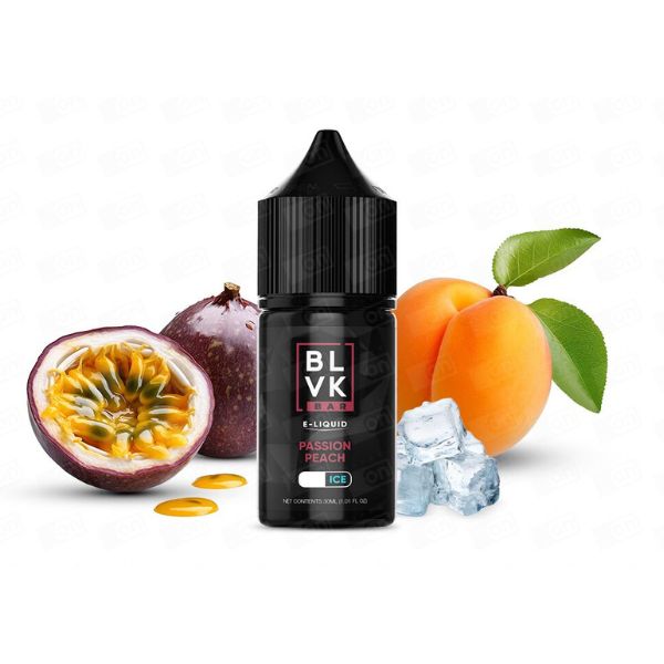 BLVK Salt BAR - Passion Peach (Maracujá e Pessêgo) - 30ml - NicSalt