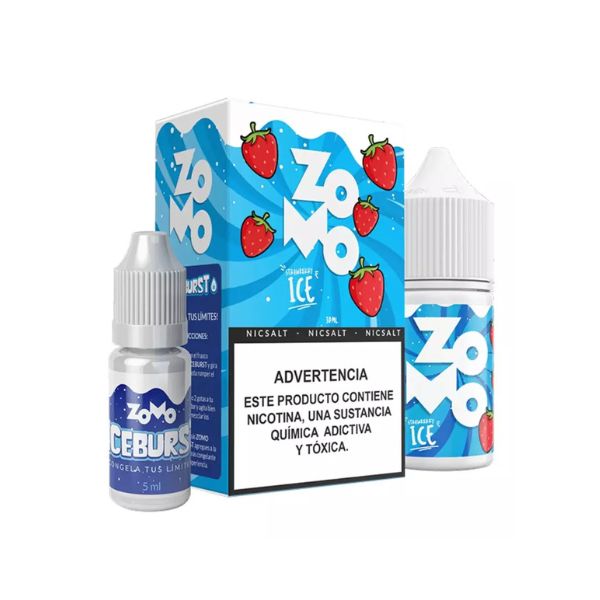Zomo Salt - Strawberry Ice (Morango) - 30 ml