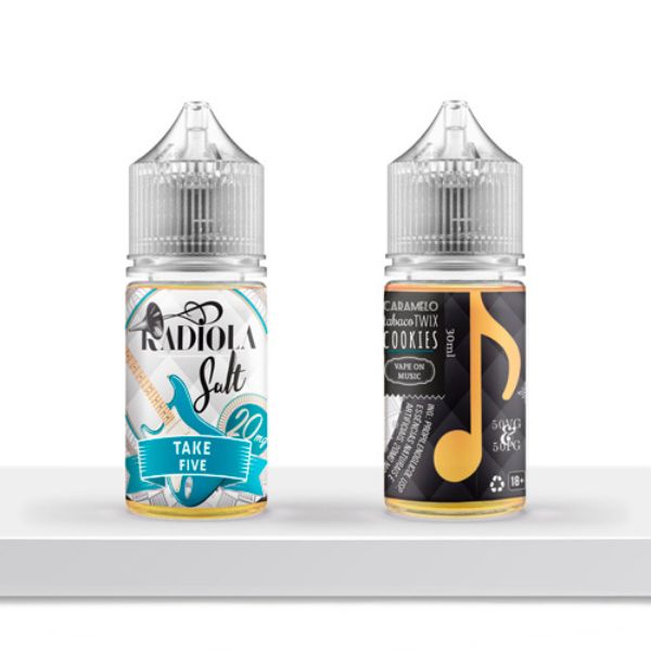 Radiola - Take Five (Tabaco Caramelo e Cookies) - NicSalt 30ml - Imagem 2